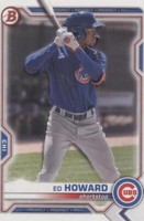 2021 Bowman Draft - Ed Howard #BD-198