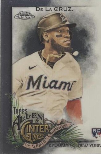 2022 Topps Allen & Ginter Chrome - Bryan De La Cruz #71
