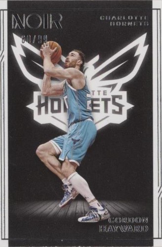 2020-21 Panini Noir - Gordon Hayward #134