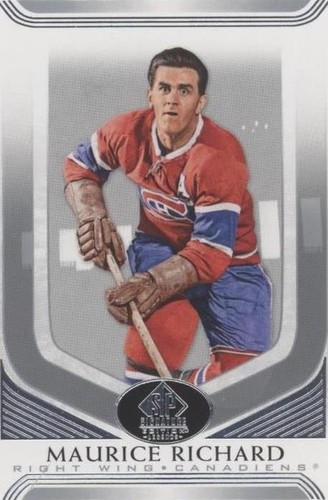 2020-21 Upper Deck SP Signature Edition Legends - Maurice Richard #337