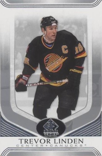 2020-21 Upper Deck SP Signature Edition Legends - Trevor Linden #36