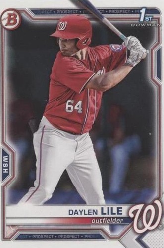 2021 Bowman Draft - Daylen Lile #BD-18
