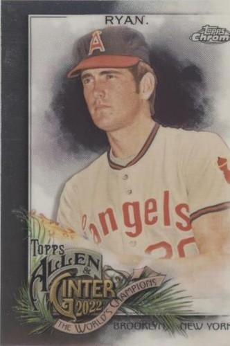 2022 Topps Allen & Ginter Chrome - Nolan Ryan #93