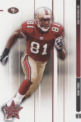 Terrell Owens 1996 Collectors Choice Update Rookie Card #u59 (2976