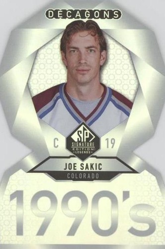 2020-21 Upper Deck SP Signature Edition Legends - Joe Sakic #DC-78
