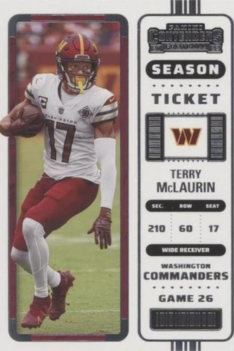 2022 Panini Contenders Terry McLaurin #99