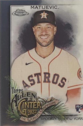 2022 Topps Allen & Ginter Chrome - J.J. Matijevic #176