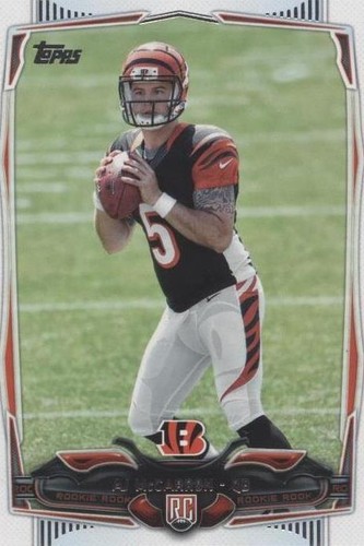 2014 Topps A.J. McCarron #381