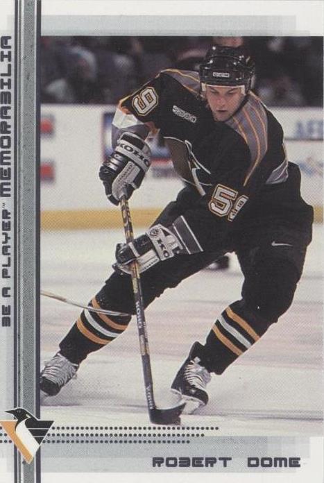 2000-01 In the Game Be A Player Memorabilia - Robert Dome #316