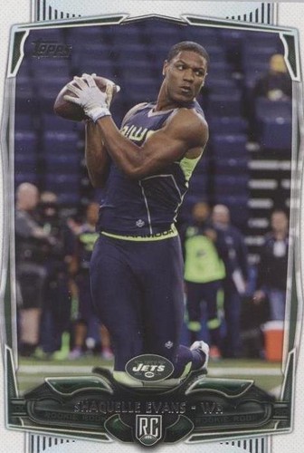 2014 Topps Shaquelle Evans #396
