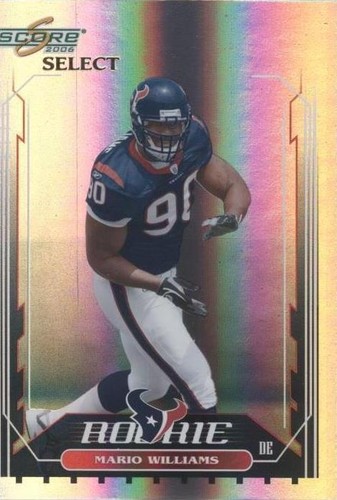 2006 Score Select Mario Williams #363