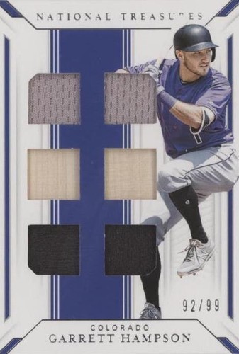 2019 Panini National Treasures - Garrett Hampson #GGMS-GH