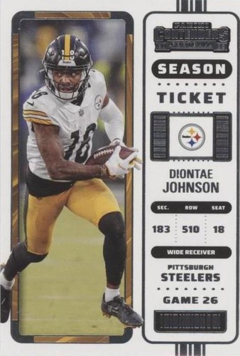 2022 Panini Contenders Diontae Johnson #96