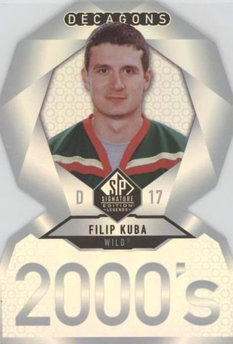 2020-21 Upper Deck SP Signature Edition Legends - Filip Kuba #DC-89