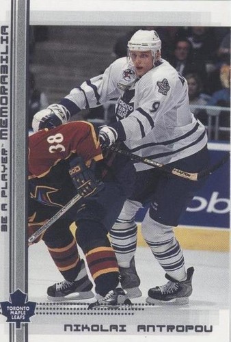 2000-01 In the Game Be A Player Memorabilia - Nik Antropov #158