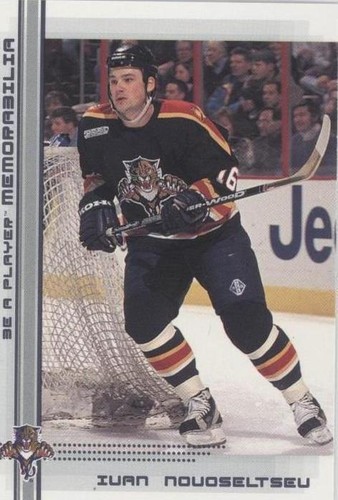 2000-01 In the Game Be A Player Memorabilia - Ivan Novoseltsev #218