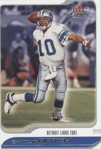 2001 Fleer Focus Charlie Batch #163