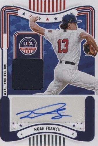 2024 Panini Stars and Stripes - Noah Franco #SM-NF