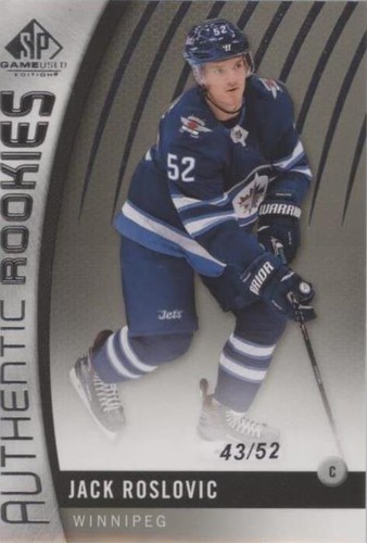 2017-18 SP Game Used - Jack Roslovic #155