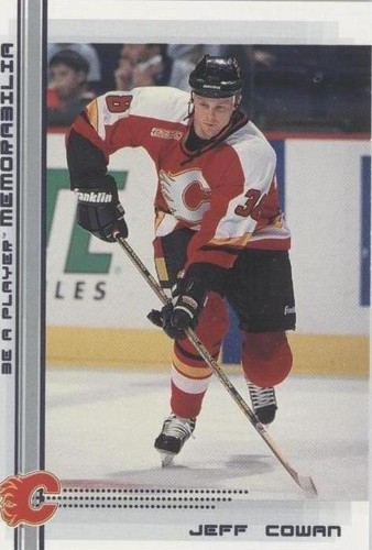 2000-01 In the Game Be A Player Memorabilia - Jeff Cowan #18