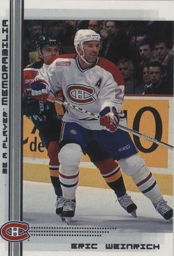2000-01 In the Game Be A Player Memorabilia - Eric Weinrich #320