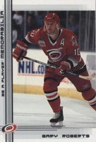 2000-01 In the Game Be A Player Memorabilia - Gary Roberts #115