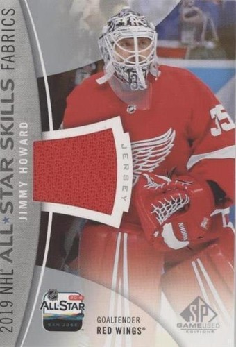 2019-20 Upper Deck SP Game Used - Jimmy Howard #AS-JH