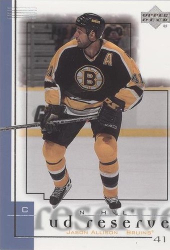 2000-01 Upper Deck Reserve - Jason Allison #7
