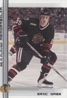 2000-01 In the Game Be A Player Memorabilia - Eric Daze #144