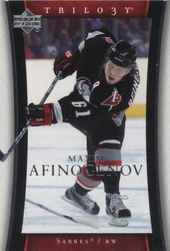 2005-06 Upper Deck Trilogy - Maxim Afinogenov #14