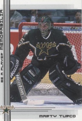 2000-01 In the Game Be A Player Memorabilia - Marty Turco #440