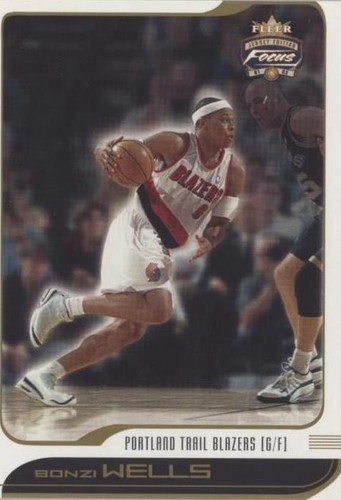 2001-02 Fleer Focus Jersey Edition - Bonzi Wells #52