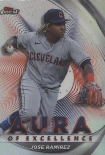 2022 Topps Finest - Jose Ramirez #AE-JR