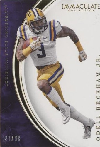 2016 Panini Immaculate Collection Collegiate Odell Beckham Jr. #44