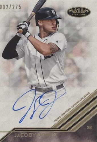 2018 Topps Tier One - Jacoby Jones #BA-JJ