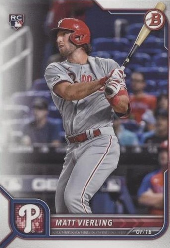 2022 Bowman - Matt Vierling #89