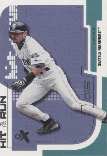 2003 E-X X-tra Innings #1 Ichiro Suzuki - NM-MT Die Cut Insert 1