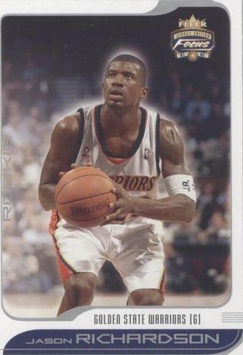 2001-02 Fleer Focus Jersey Edition - Jason Richardson #123