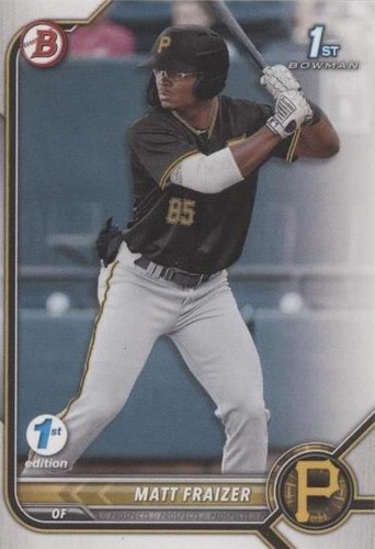 2022 Bowman 1st Edition - Matt Fraizer #BPPF-91