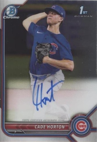 2022 Bowman Draft - Cade Horton #CDA-CHN