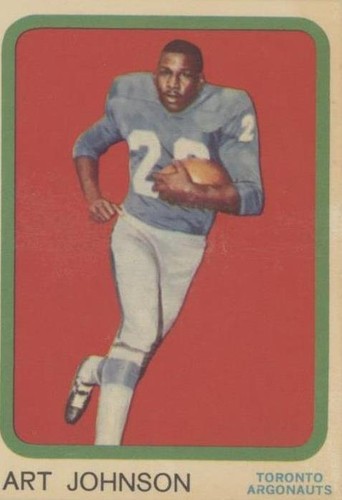 1963 Topps CFL Art Johnson #73