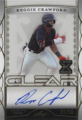 2022 Leaf Trinity - Reggie Crawford #CA-JB2