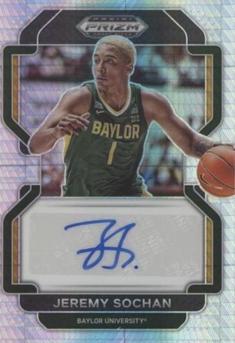 2022-23 Mosaic Pink Prizm #226 Jeremy Sochan RC SP /149