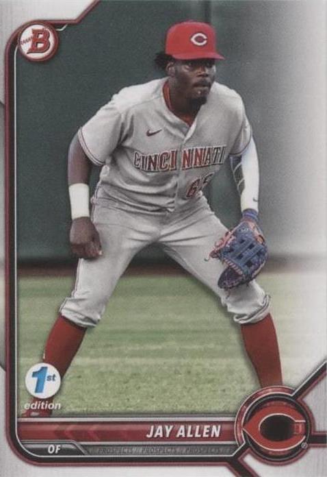 2022 Bowman 1st Edition - Jay Allen #BPPF-114