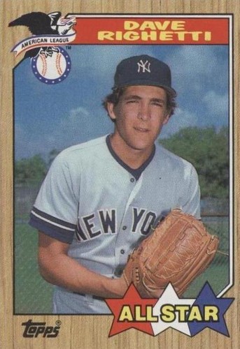 1987 Topps - Dave Righetti #616