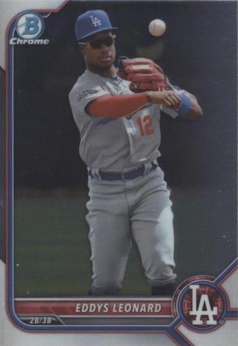 2022 Bowman Chrome - Eddys Leonard #BCP-229