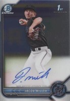 2022 Bowman Draft - Jacob Miller #CDA-JMR
