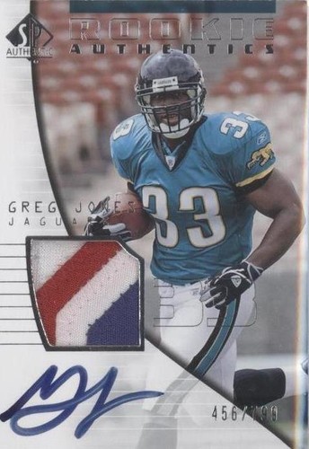 2004 SP Authentic Greg Jones #197