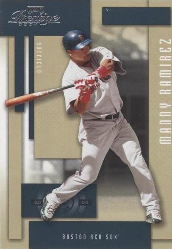 2004 Playoff Prestige - Manny Ramirez #33