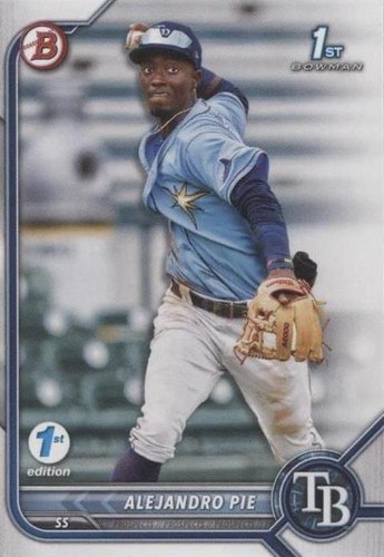 2022 Bowman 1st Edition - Alejandro Pie #BPPF-99